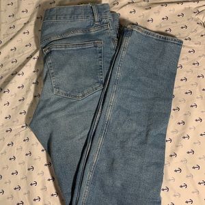 H&M Straight Slim Blue Jeans 30x32